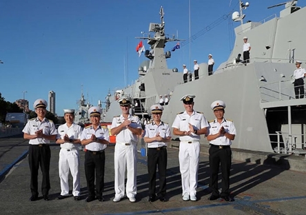 Frigate 016–Quang Trung successfully completes participation in Kakadu 2026